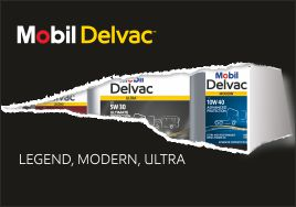 Mobil Delvac motorolajok